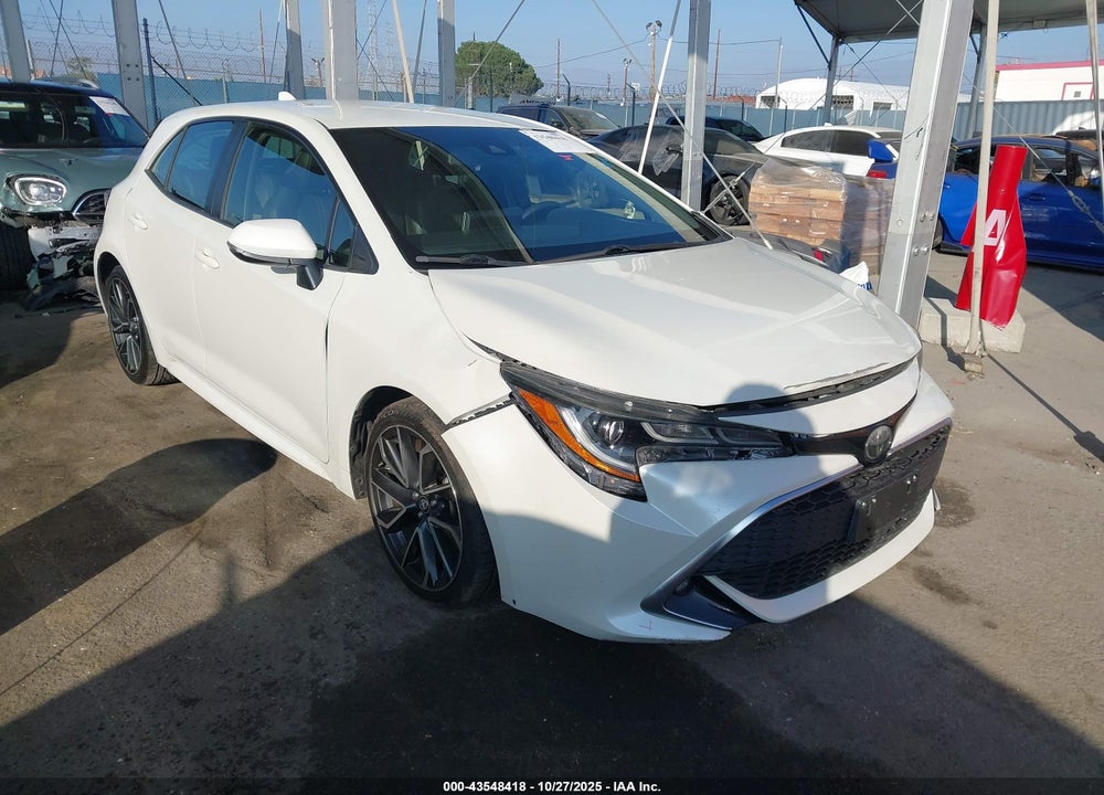 2019 TOYOTA COROLLA XSE VIN: JTNK4RBE4K3041674
