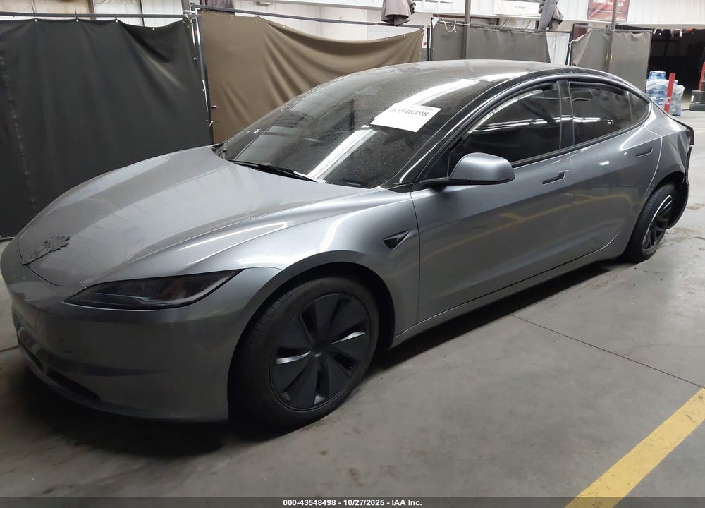 2025 TESLA MODEL 3 LONG RANGE ALL-WHEEL DRIVE VIN: 5YJ3E1EB3SF969391