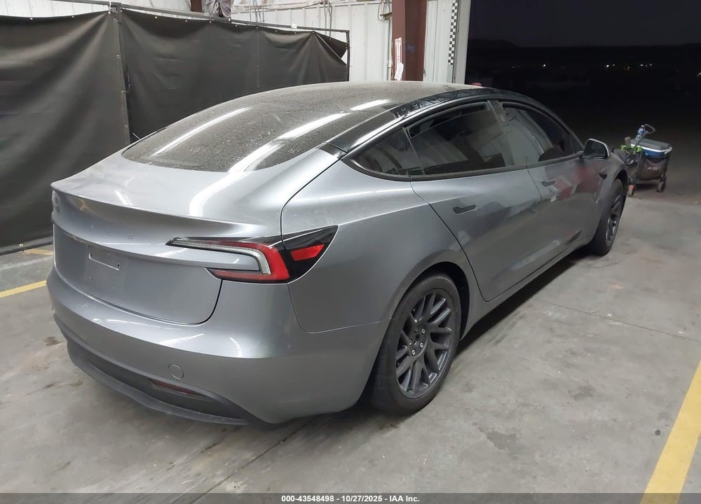 2025 TESLA MODEL 3 LONG RANGE ALL-WHEEL DRIVE VIN: 5YJ3E1EB3SF969391