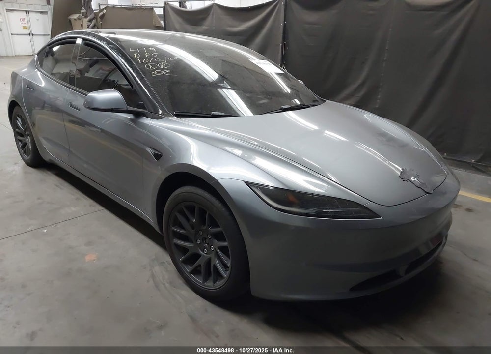 2025 TESLA MODEL 3 LONG RANGE ALL-WHEEL DRIVE VIN: 5YJ3E1EB3SF969391