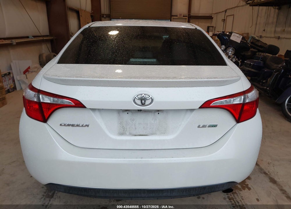 2014 TOYOTA COROLLA LE ECO VIN: 5YFBPRHEXEP004921