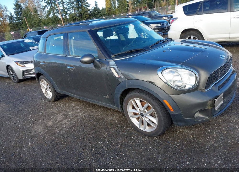 2012 MINI COOPER S COUNTRYMAN VIN: WMWZC5C52CWL59884