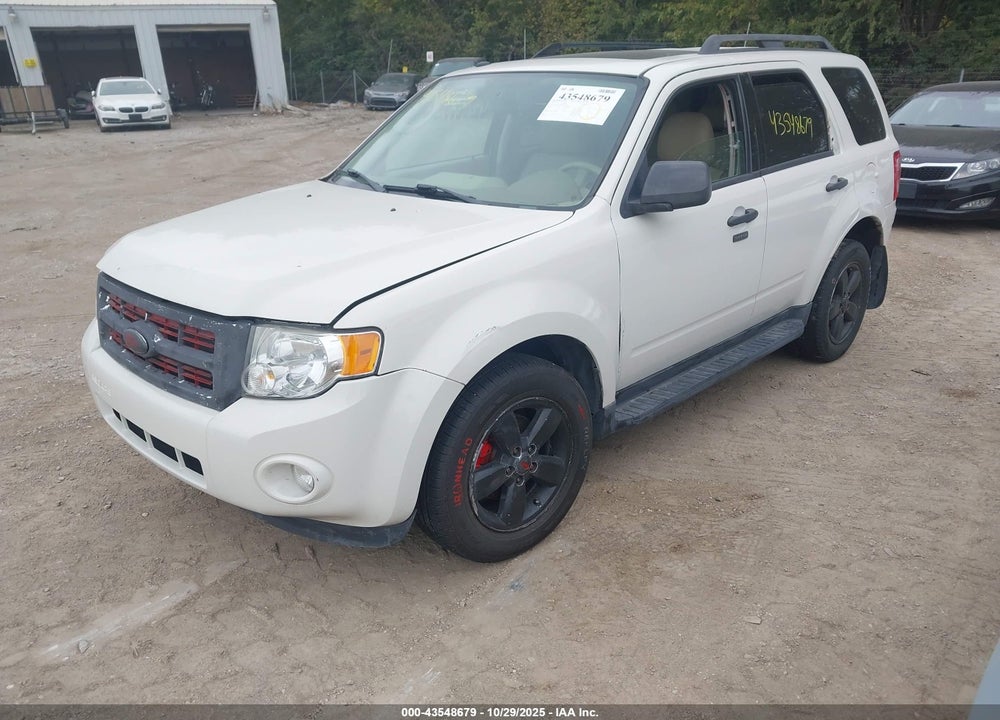2011 FORD ESCAPE XLT VIN: 1FMCU9D72BKC09112