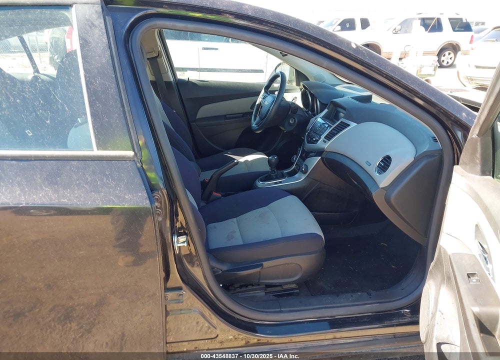2013 CHEVROLET CRUZE LS MANUAL VIN: 1G1PB5SH9D7316575