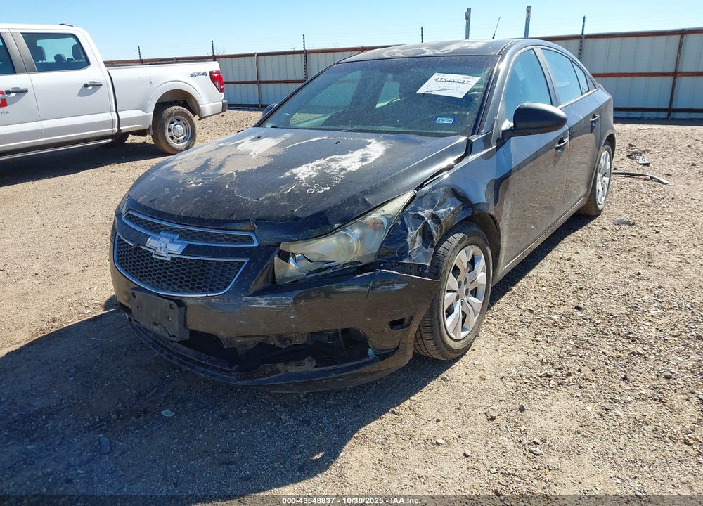 2013 CHEVROLET CRUZE LS MANUAL VIN: 1G1PB5SH9D7316575