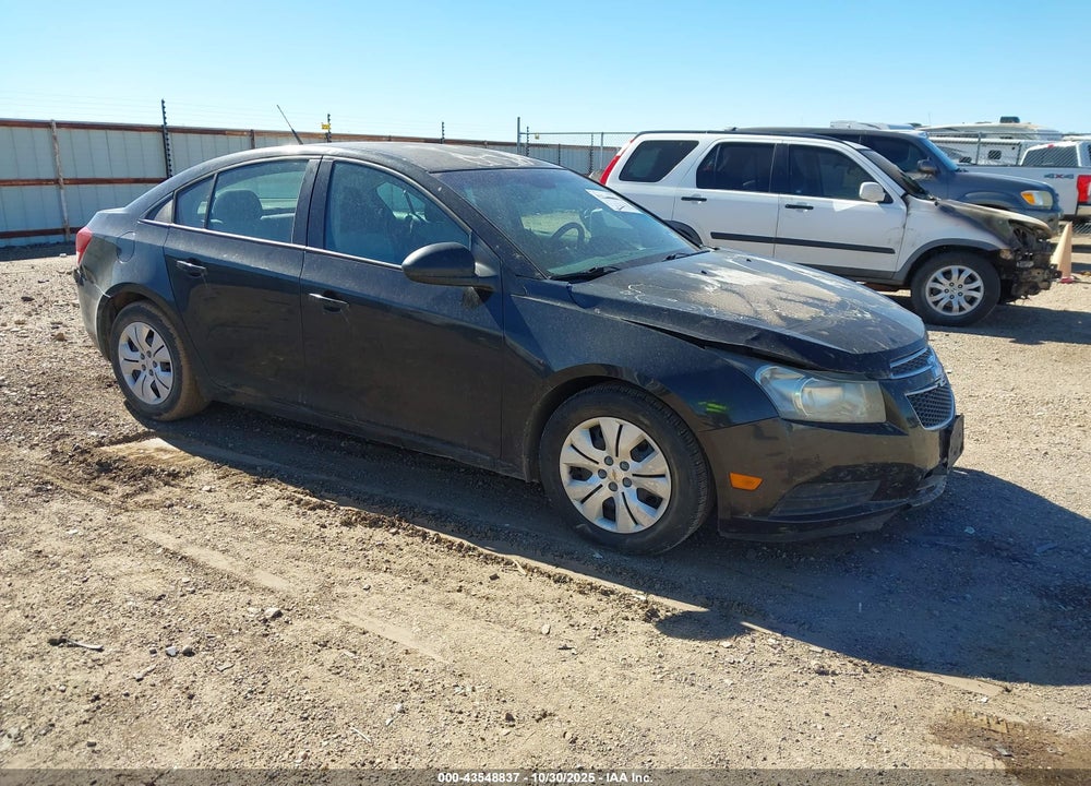 2013 CHEVROLET CRUZE LS MANUAL VIN: 1G1PB5SH9D7316575