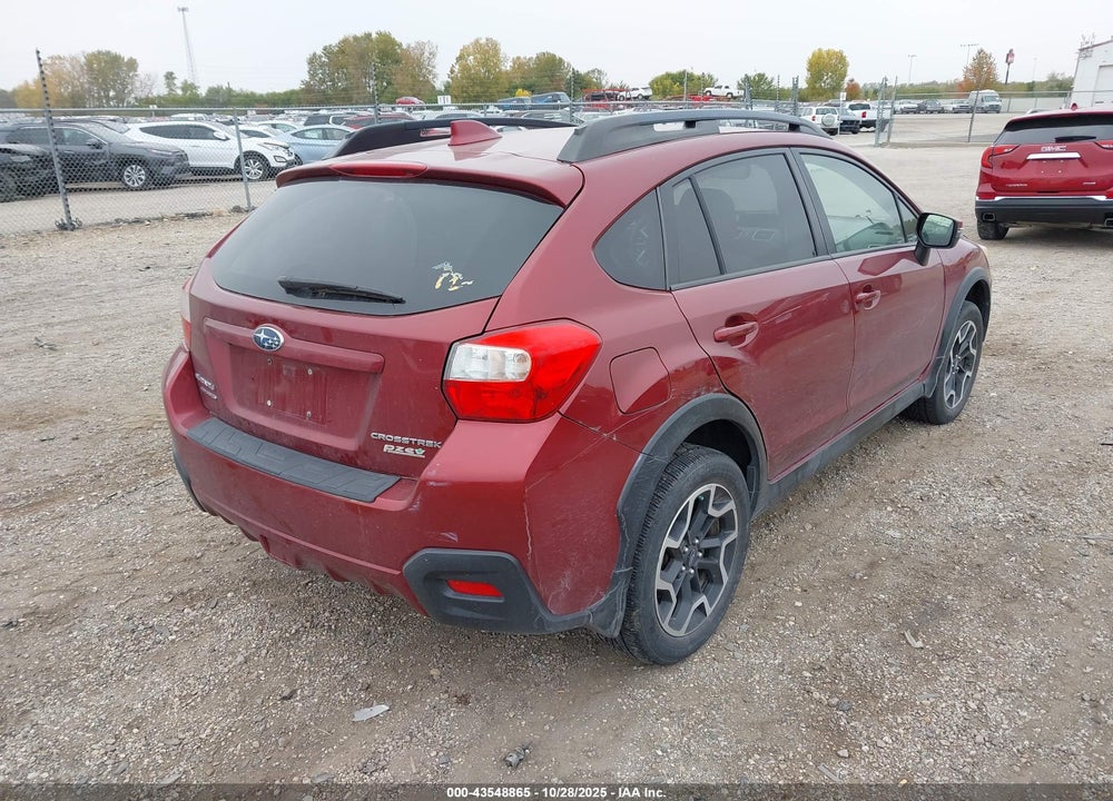 2017 SUBARU CROSSTREK 2.0I LIMITED VIN: JF2GPAKC9H8220338