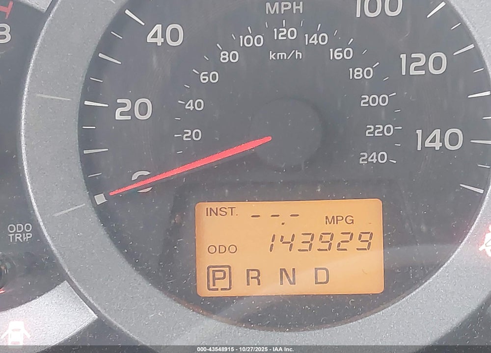 2011 TOYOTA RAV4 BASE V6 VIN: 2T3BK4DV7BW049100