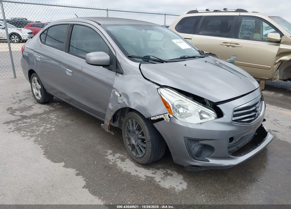 2017 MITSUBISHI MIRAGE G4 ES VIN: ML32F3FJ8HHF15453