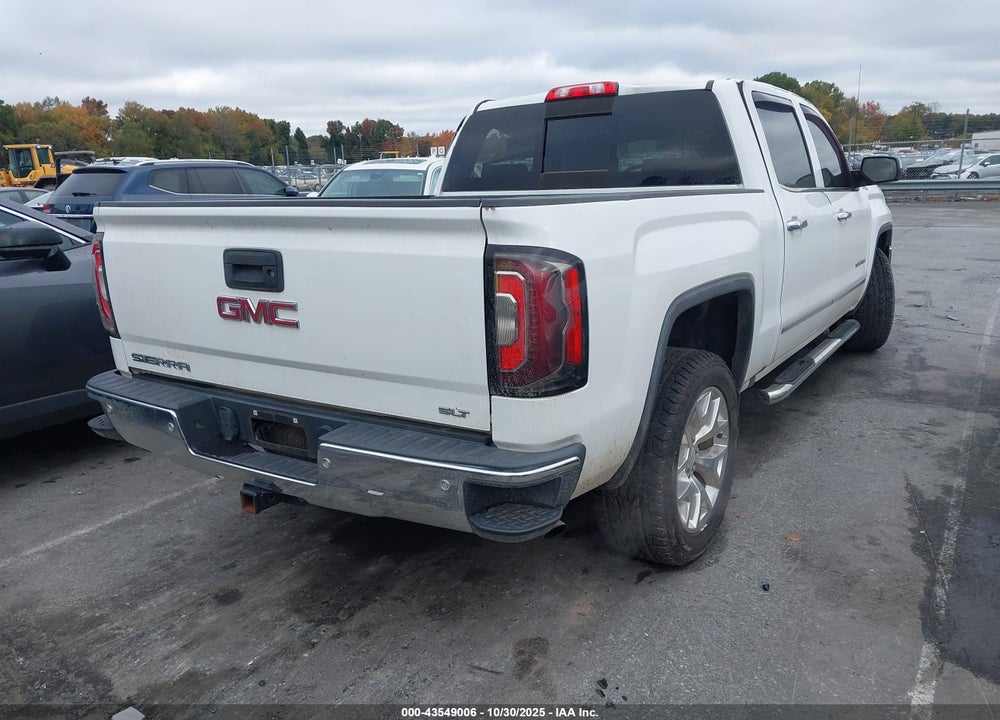 2017 GMC SIERRA 1500 SLT VIN: 3GTU2NEC6HG289632