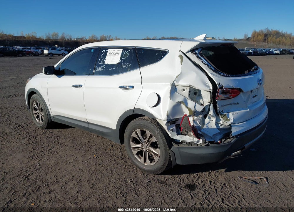 2013 HYUNDAI SANTA FE SPORT VIN: 5XYZUDLB1DG089481