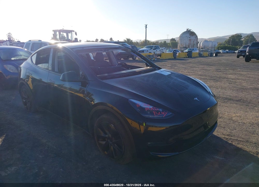 2025 TESLA MODEL Y LONG RANGE DUAL MOTOR ALL-WHEEL DRIVE VIN: 7SAYGAEE5SF216328