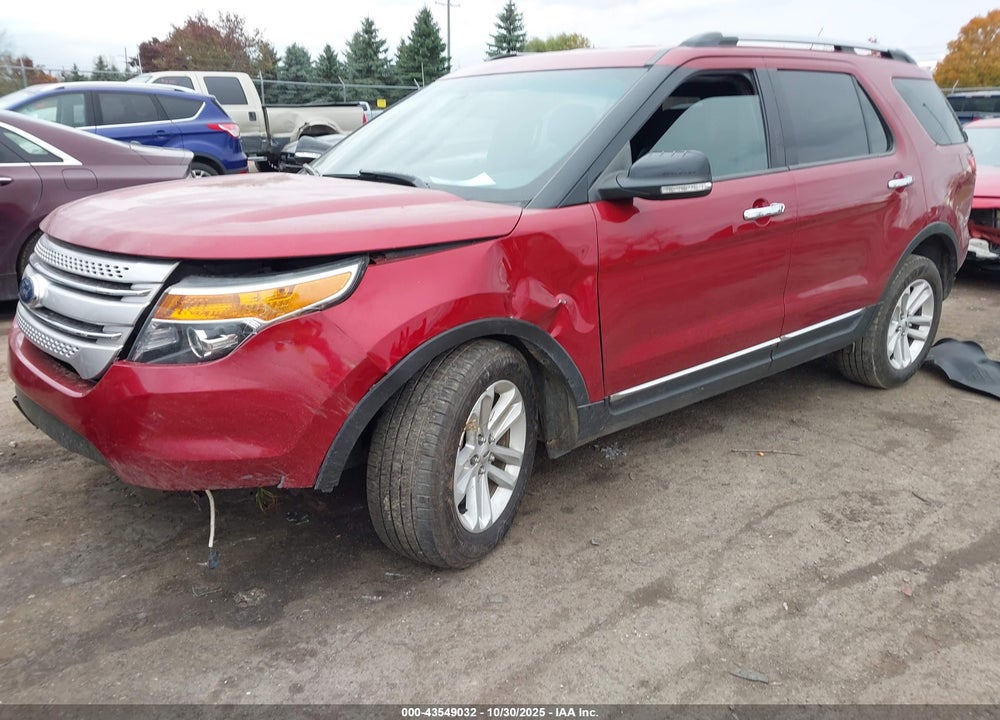 2015 FORD EXPLORER XLT VIN: 1FM5K7D81FGA68943