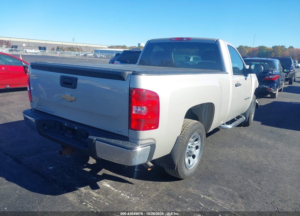 2008 CHEVROLET SILVERADO 1500 WORK TRUCK VIN: 1GCEC14C48Z258116