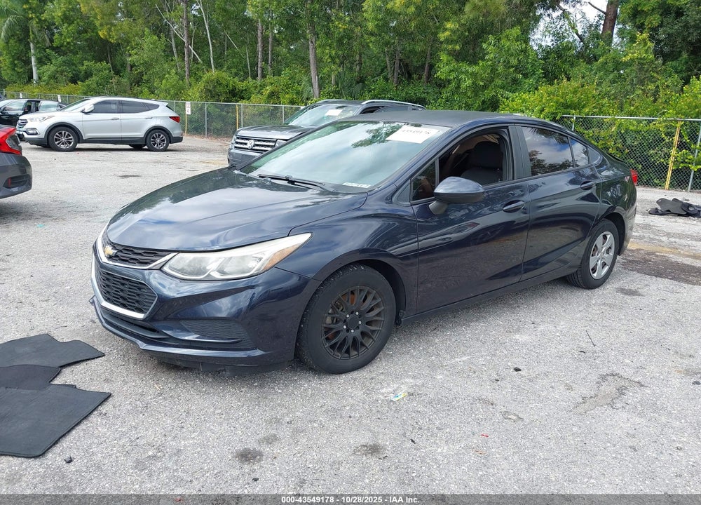 2016 CHEVROLET CRUZE LS AUTO VIN: 1G1BC5SM7G7264906