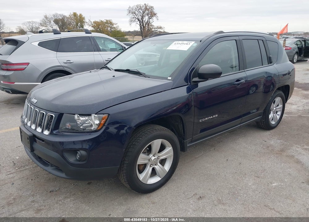 2014 JEEP COMPASS VIN: 1C4NJCBB0ED758617
