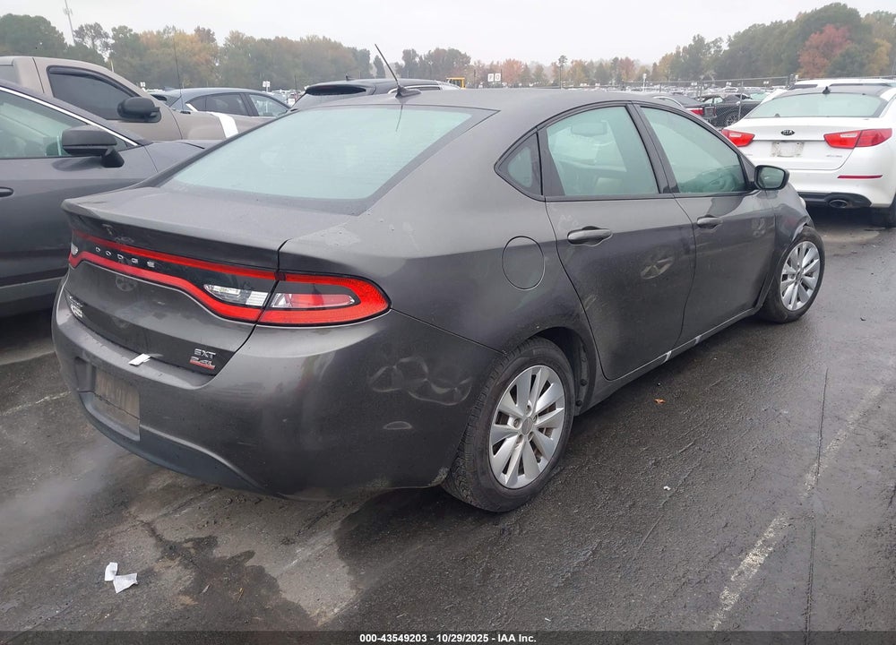 2014 DODGE DART SXT VIN: 1C3CDFBB7ED802133
