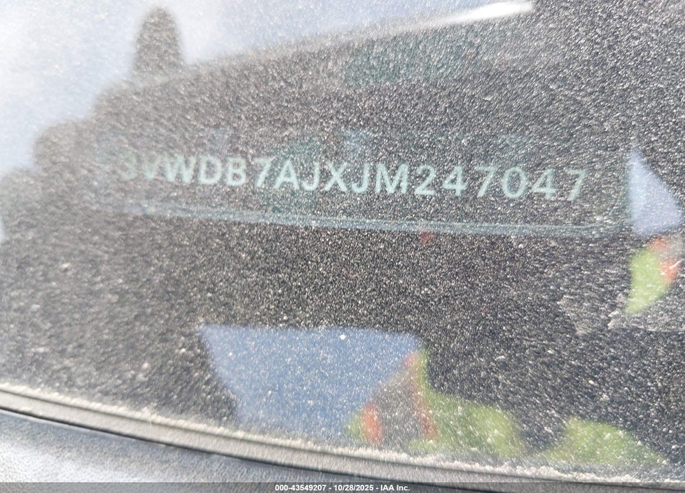 2018 VOLKSWAGEN JETTA 1.4T SE/1.4T WOLFSBURG EDITION VIN: 3VWDB7AJXJM247047