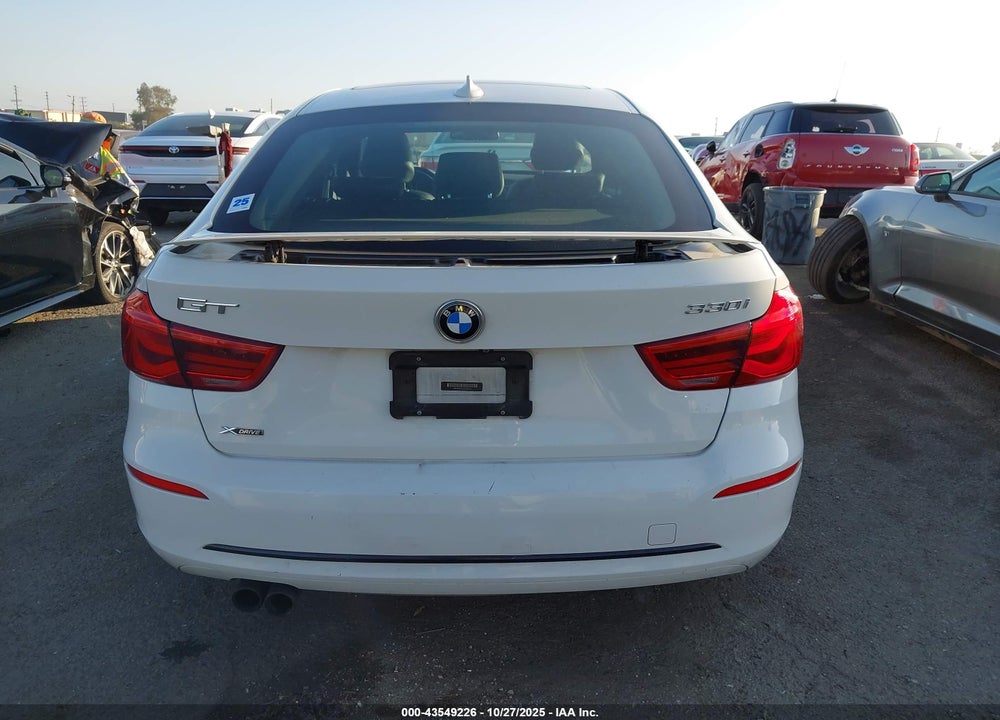 2018 BMW 330I GRAN TURISMO XDRIVE VIN: WBA8Z9C5XJG828129