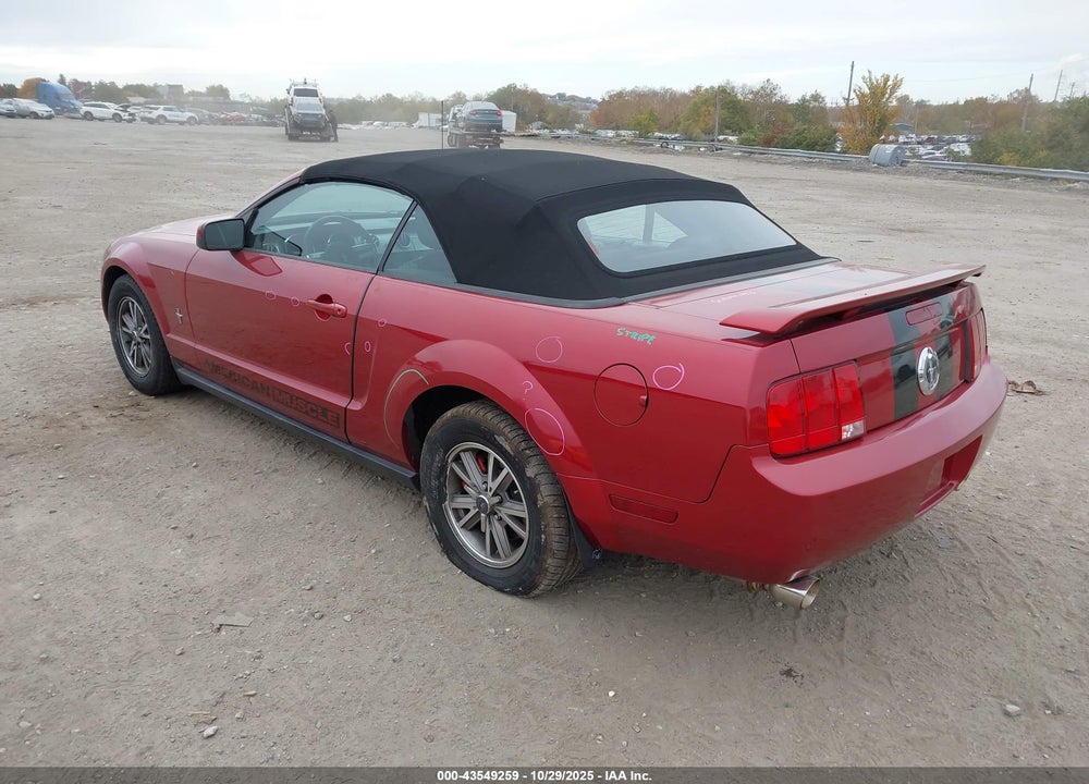 2005 FORD MUSTANG VIN: 1ZVHT84N955258152