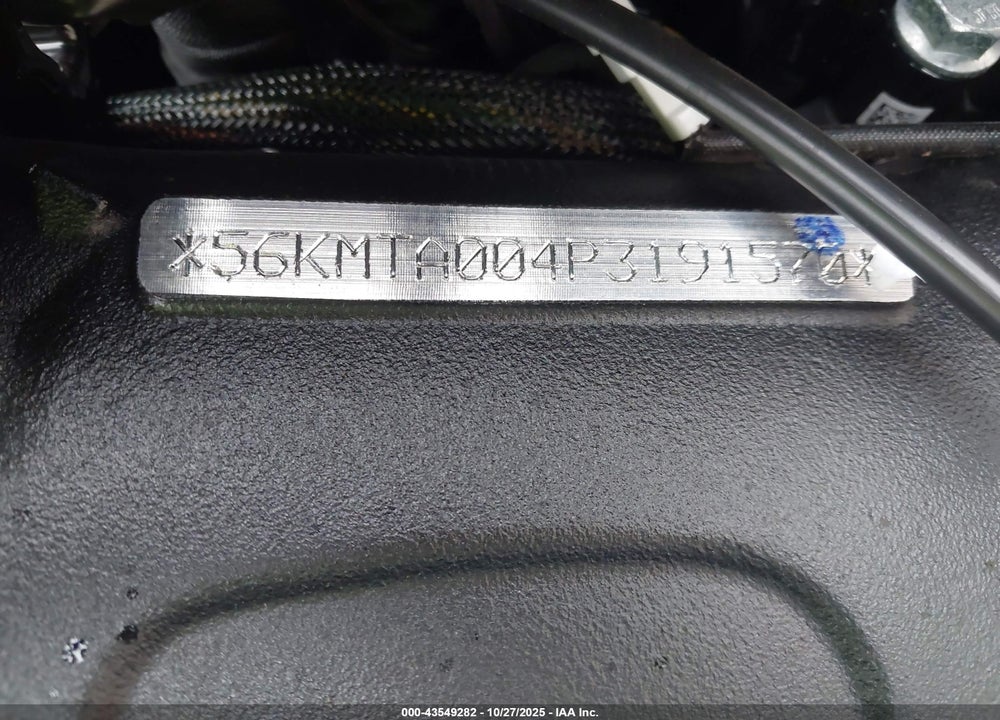 2023 INDIAN MOTORCYCLE CO. SCOUT BOBBER ABS VIN: 56KMTA004P3191570