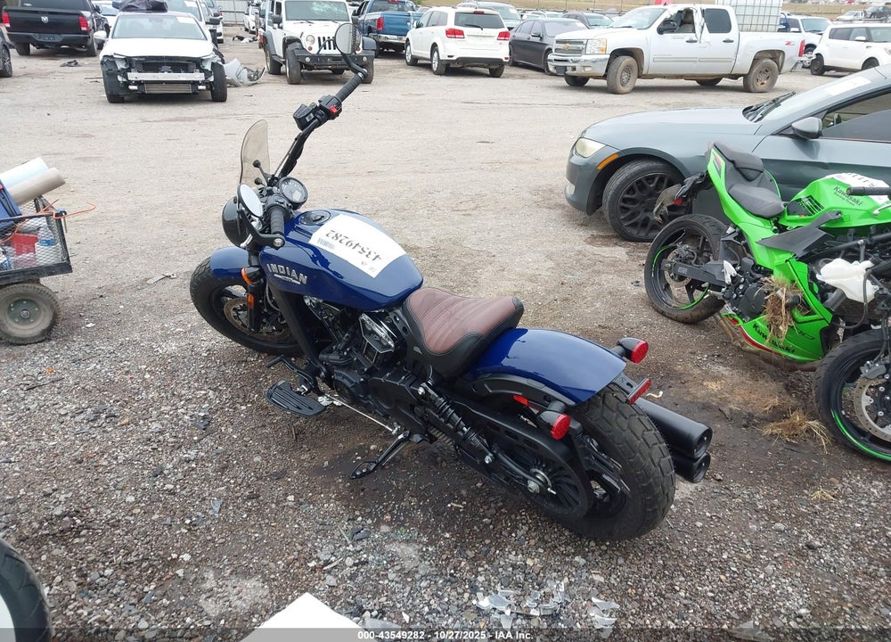 2023 INDIAN MOTORCYCLE CO. SCOUT BOBBER ABS VIN: 56KMTA004P3191570