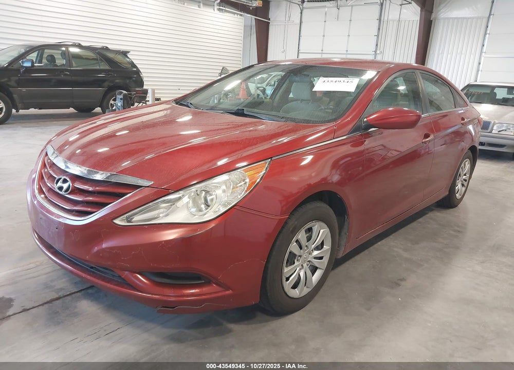 2011 HYUNDAI SONATA GLS VIN: 5NPEB4AC2BH160502
