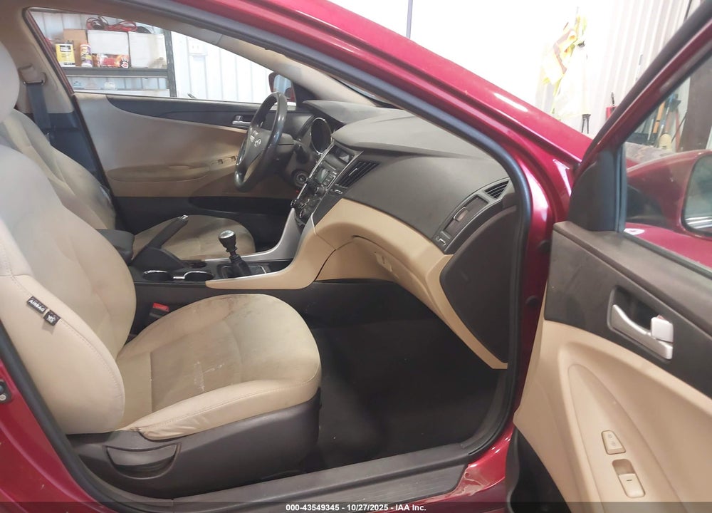 2011 HYUNDAI SONATA GLS VIN: 5NPEB4AC2BH160502