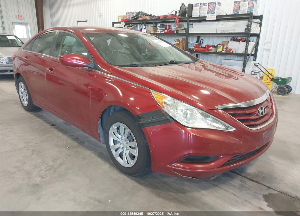 2011 HYUNDAI SONATA GLS VIN: 5NPEB4AC2BH160502