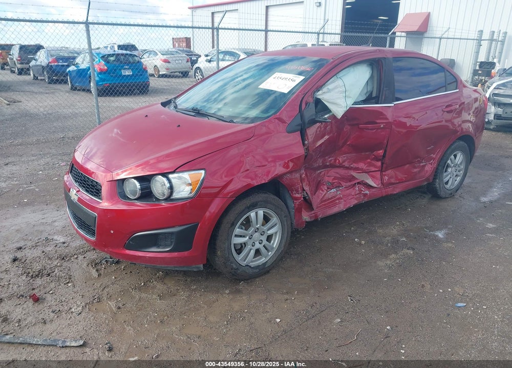 2013 CHEVROLET SONIC LT AUTO VIN: 1G1JC5SH5D4235755