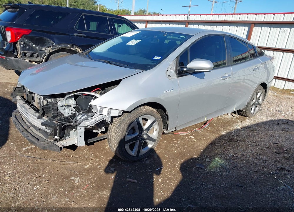 2018 TOYOTA PRIUS FOUR TOURING VIN: JTDKARFU6J3059235