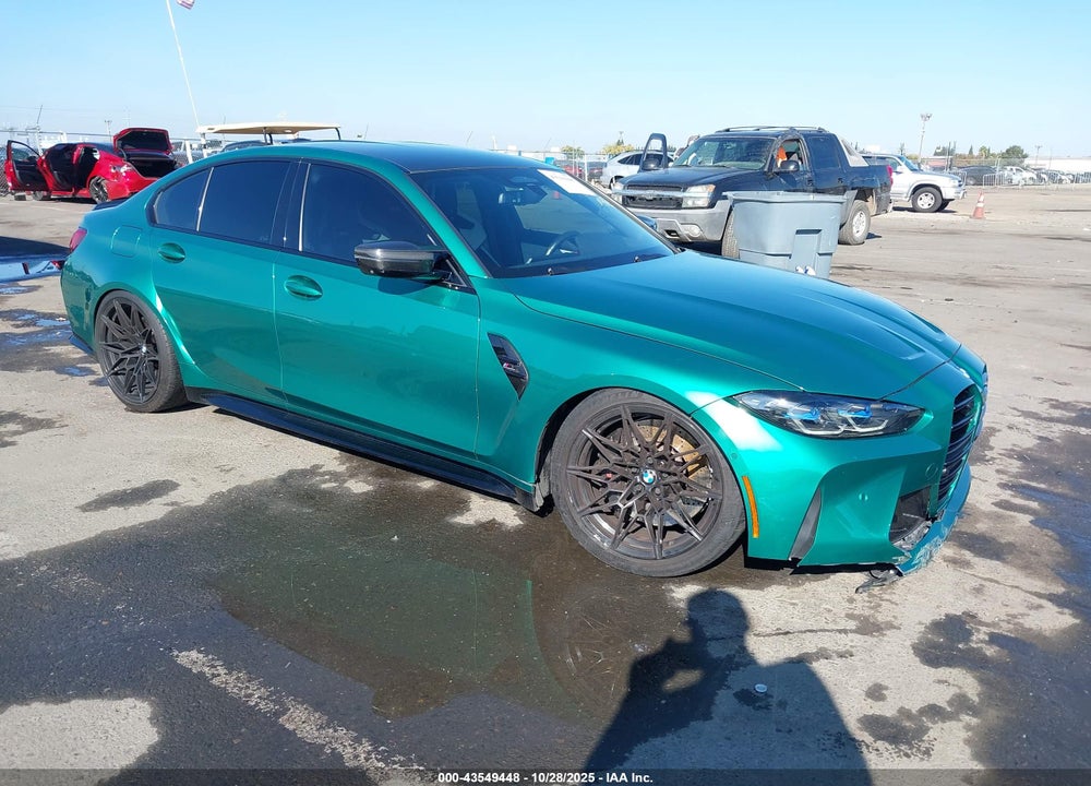 2021 BMW M3 COMPETITION VIN: WBS33AY09MFL23781