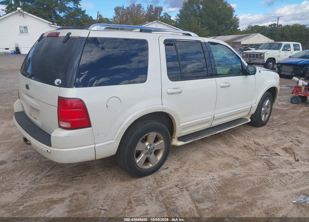 2003 FORD EXPLORER LIMITED VIN: 1FMDU75KX3ZA95638