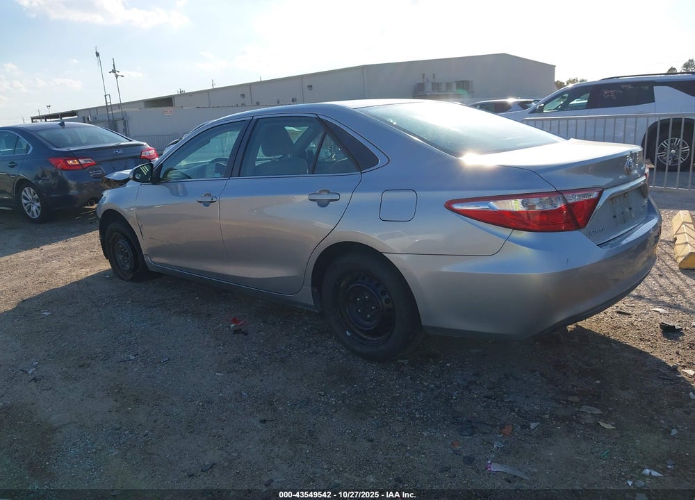 2015 TOYOTA CAMRY LE VIN: 4T1BF1FK0FU485176