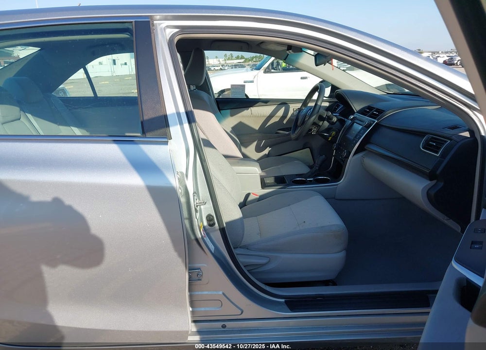 2015 TOYOTA CAMRY LE VIN: 4T1BF1FK0FU485176