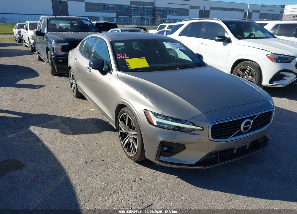 2019 VOLVO S60 T6 R-DESIGN VIN: 7JRA22TM1KG003428