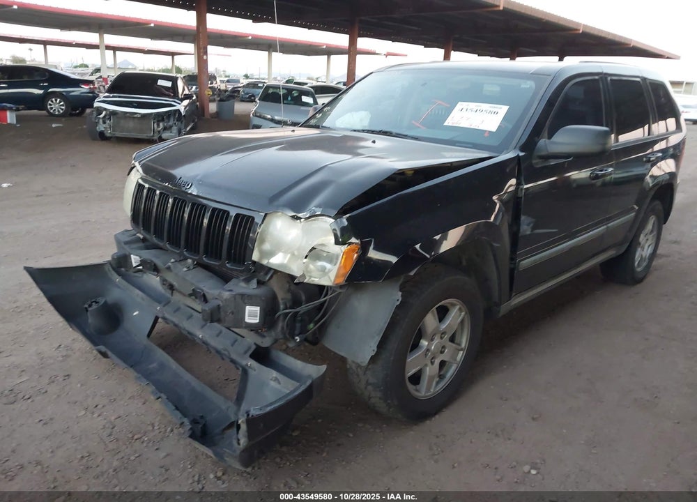 2007 JEEP GRAND CHEROKEE LAREDO VIN: 1J8GS48K77C683547