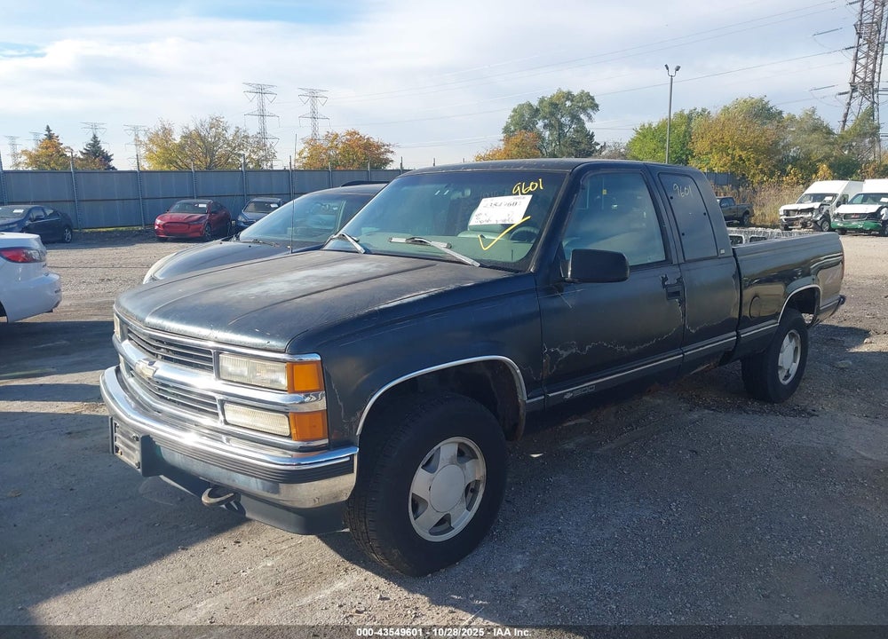 1998 CHEVROLET K1500 FLEETSIDE VIN: 2GCEK19R8W1214500