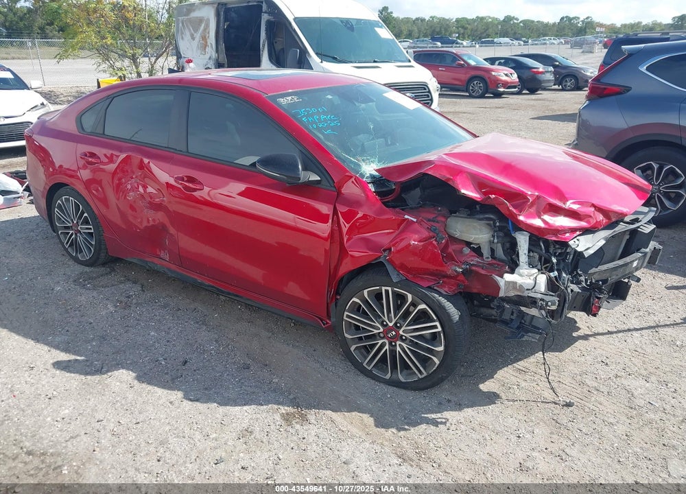 2021 KIA FORTE GT MANUAL VIN: 3KPF44AC5ME272944