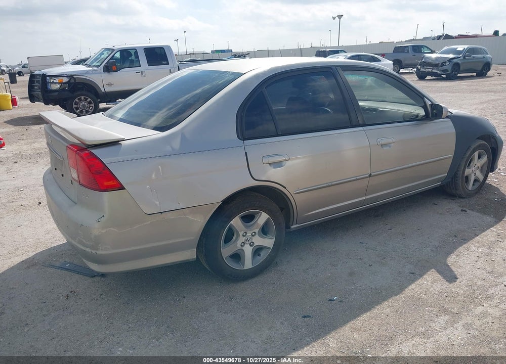 2004 HONDA CIVIC EX VIN: JHMES26704S000590
