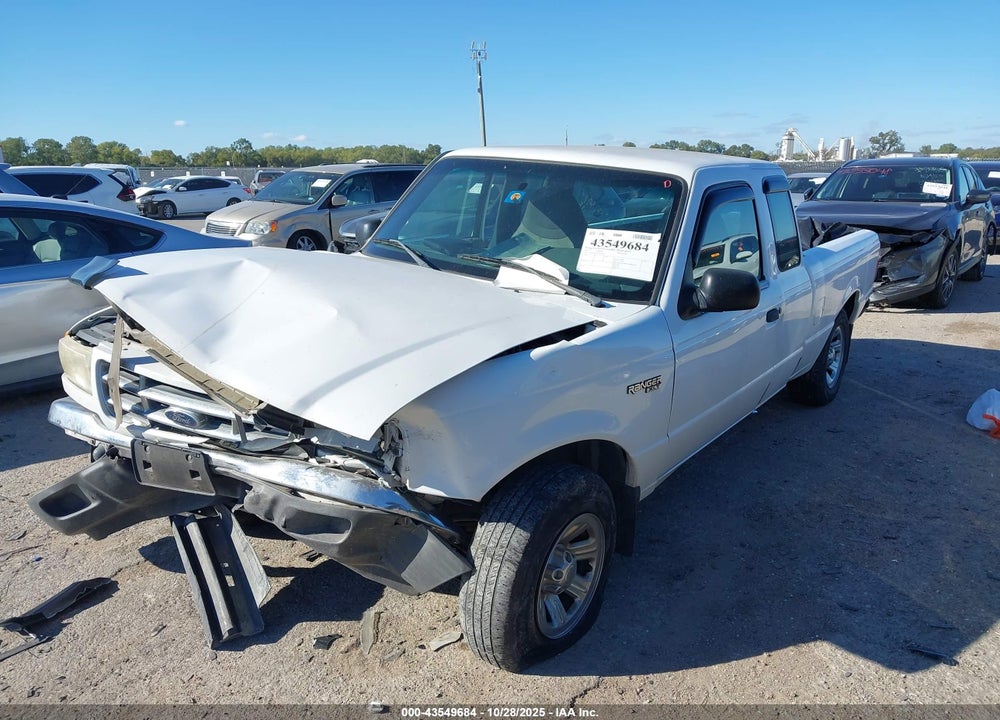 2002 FORD RANGER XL/XLT VIN: 1FTYR14D22PA65678