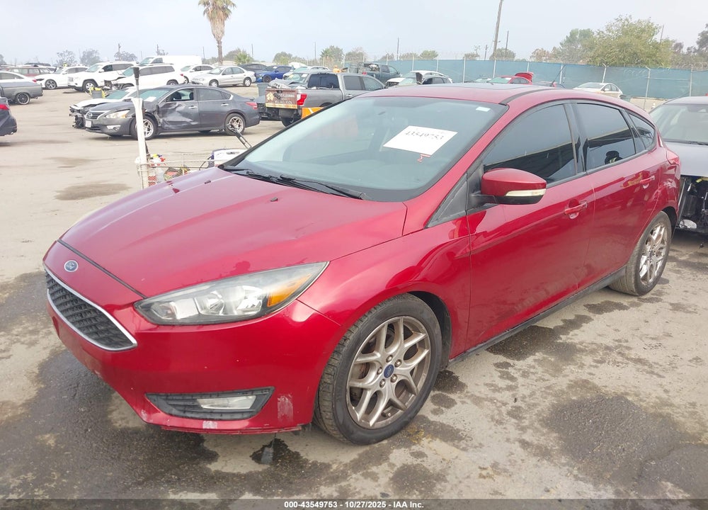 2015 FORD FOCUS SE VIN: 1FADP3K20FL362713