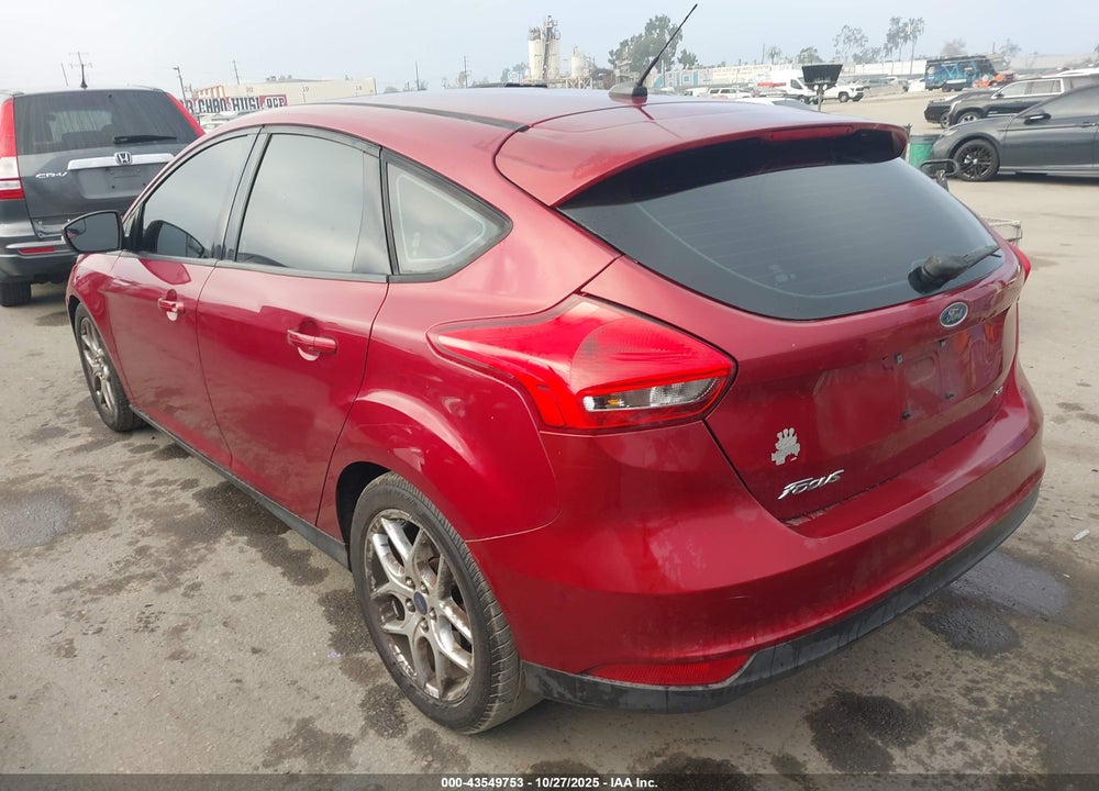 2015 FORD FOCUS SE VIN: 1FADP3K20FL362713