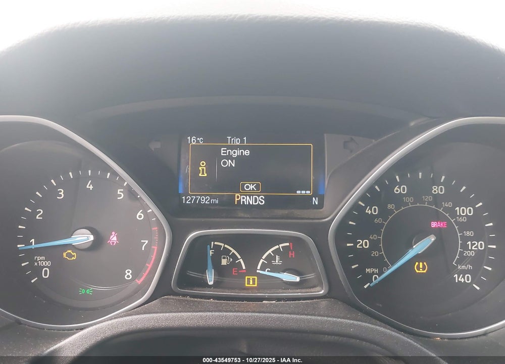 2015 FORD FOCUS SE VIN: 1FADP3K20FL362713