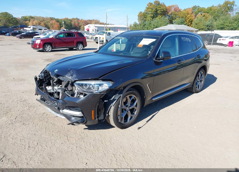 2021 BMW X3 XDRIVE30I VIN: 5UXTY5C03M9H06672