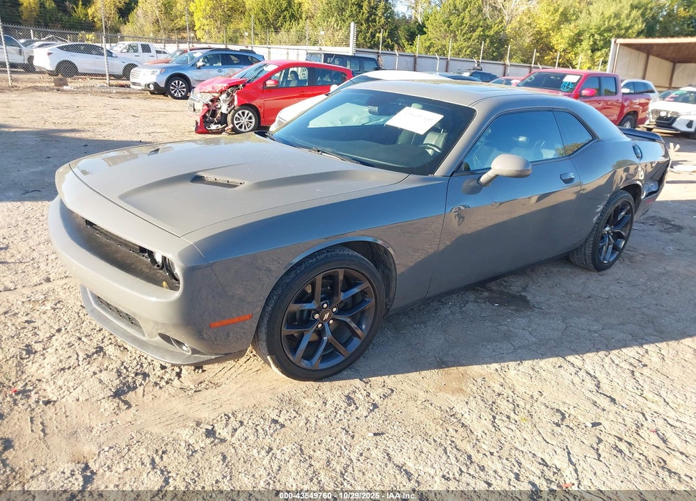 2019 DODGE CHALLENGER SXT VIN: 2C3CDZAG7KH649895