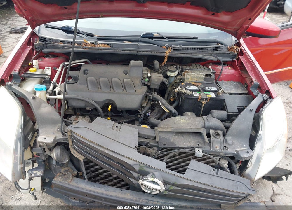 2011 NISSAN SENTRA VIN: 3N1AB6APXBL695674