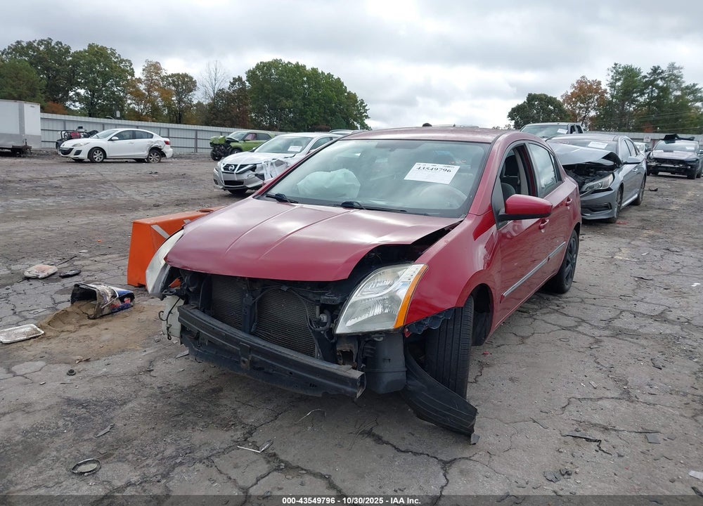 2011 NISSAN SENTRA VIN: 3N1AB6APXBL695674