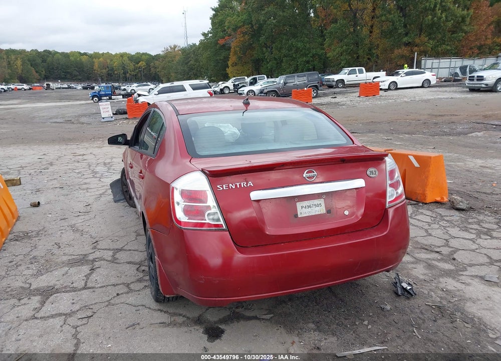 2011 NISSAN SENTRA VIN: 3N1AB6APXBL695674