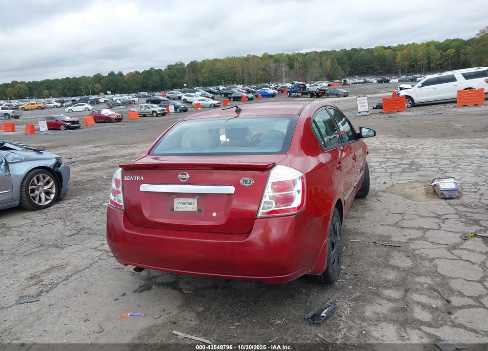 2011 NISSAN SENTRA VIN: 3N1AB6APXBL695674